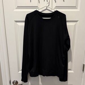 lululemon athletica Men's Black Crewneck Sweater